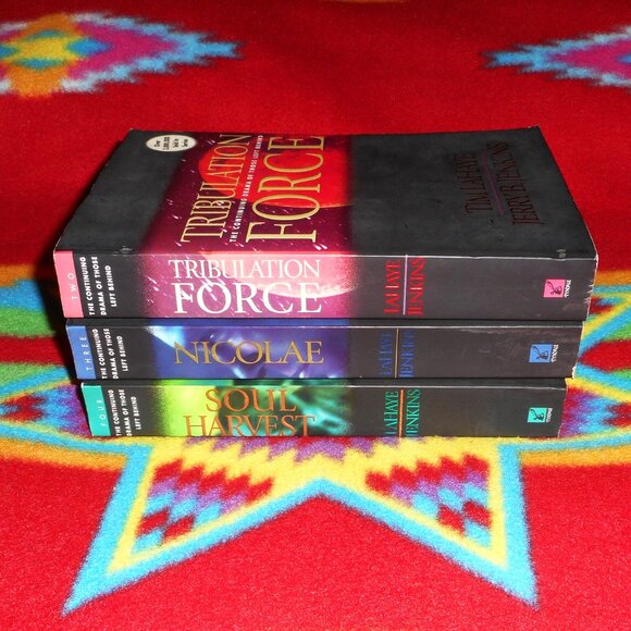 Lot of 3 Tim LaHaye Jerry B Jenkins Novels (Left Behind Series: Books 2-3-4) - Picture 6 of 7